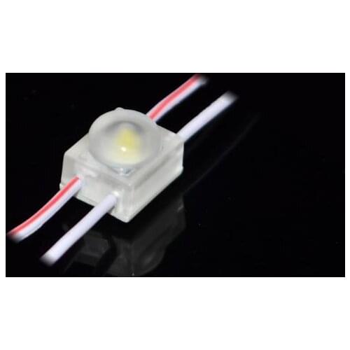 1W 12mmx10mm mini led module slim small size side letter lightbox 1 Len led module injection len 1smd 2835 outside backlight 12v