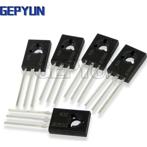 10PCS MJE340 TO-126 MJE350 TO126 plastic NPN transistor Gepyun