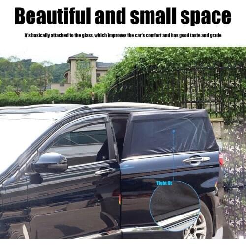 Car Sun Shade Side Window Sunshade Double Front Rear Window Heat Insulation Sun Block Car Window Cover Interior Accessories