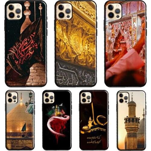 Mecca Imam Ali Islamic Shia Holy Silicone Case For iPhone XR X XS MAX SE 2020 6S 7 8 Plus 12 Mini 11 Pro Max Shell Cover