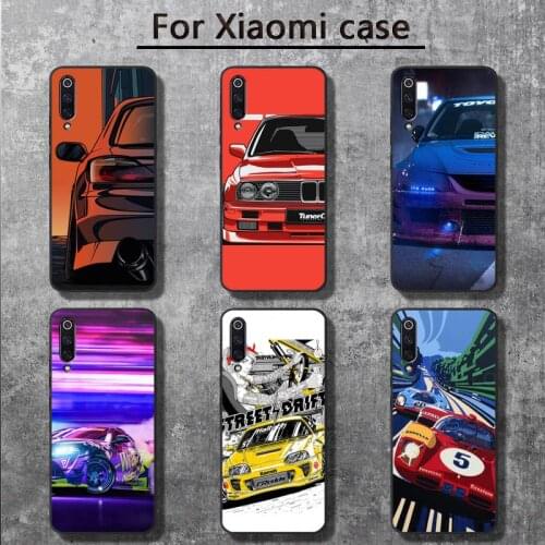 JDM Tokyo drift sports car Phone Case for Xiaomi mi 6 6plus 6X 8 9SE 10 Pro mix 2 3 2s MAX2 note 10 lite Pocophone F1