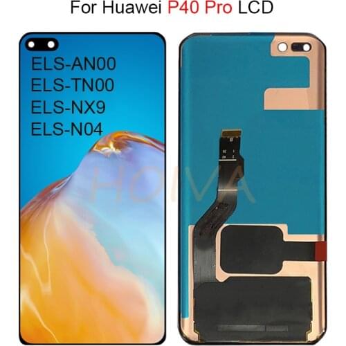6.58'' Original For Huawei P40 Pro LCD Display ELS-AN00, ELS-TN00 Touch Screen Digitizer Assembly For Huawei P40Pro LCD