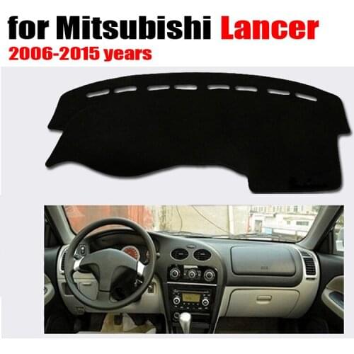 Car dashboard mat/pad For Mitsubishi Lancer 2006-2015 Instrument platform desk pad car accessories