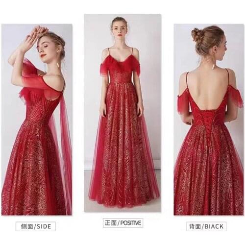 Red mesh African French net lace fabric with glued silver glitter decoration embroidery net lace fabric JRB-6521