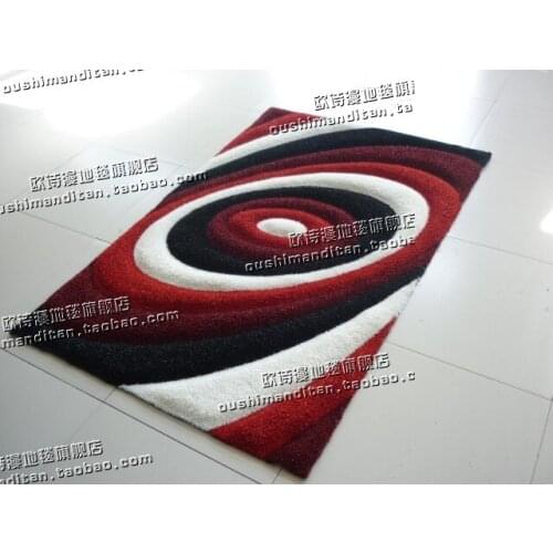 Fashion modern brief 3d three-dimensional study carpet