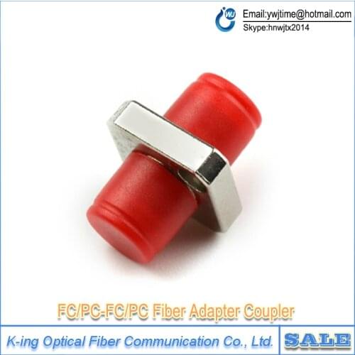 Newest 10PCS The telecommunication level FC square flange FC-FC optical fiber coupler adapter FC optical fiber adapters