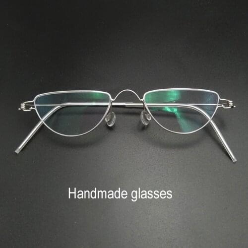 Wizard Albus Dumbledore Cats Eye Reading Glasses Prescription Optical Myopia Handmade Glasses