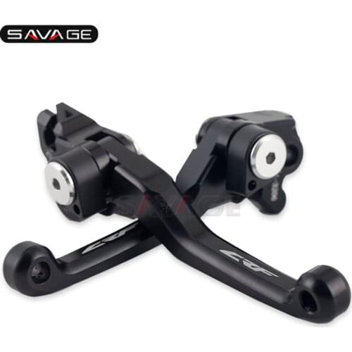Pivot Brake Clutch Levers For HONDA CRF250R 2004 2006 CRF 250 R 450 450X 2008 2007 2019 250X Accessories CNC Levier Moto
