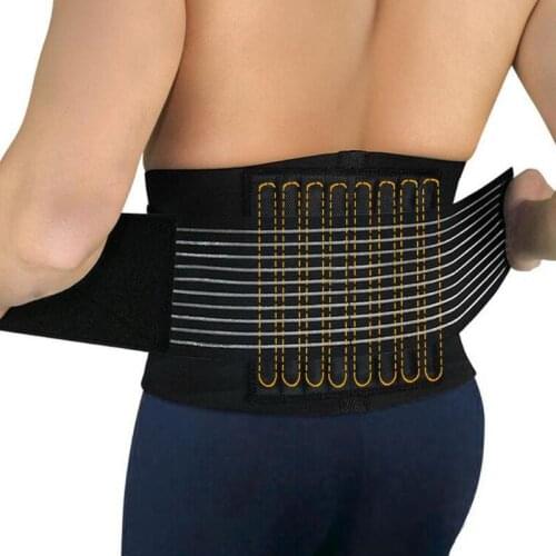 Sports Back Waist Support Brace Belt Waistband Man Women Running Belt Relief Magnetic Therapy Back Waist Double Pull Strap