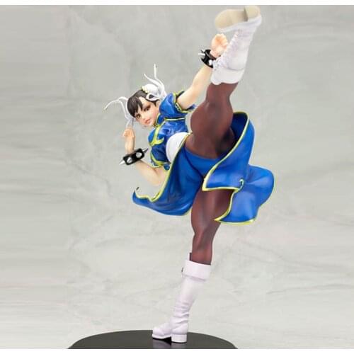1/7 Chun-Li Unpainted GK Figure Unassambled Resin White Kit W_1290