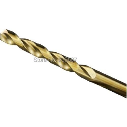 1pcs 7.5mm 0.295" HSS-Co M35 Straight Shank Twist Drill Bits For Stainless Steel
