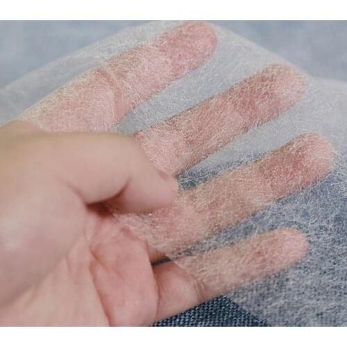 150x67cm Non-woven Fabric Low Temperature Hot Melt Adhesive Film For Garment Interlining Material DIY Sewing Supplies