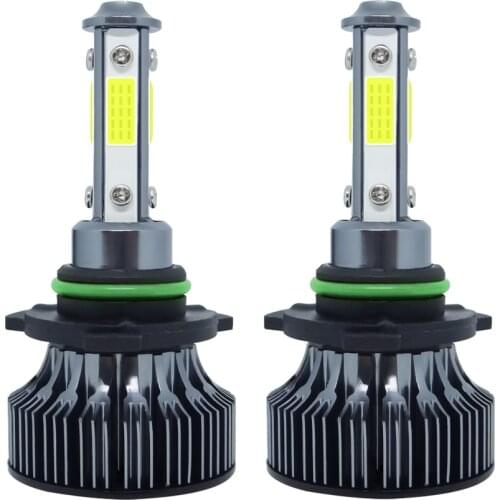 2PCS COB 4SMD Mini Lampada H7 LED Car Headlight 10000LM 6000K White Lamp 9005 HB3 9006 HB4 H8 H9 H11 Fog Lights Bulbs