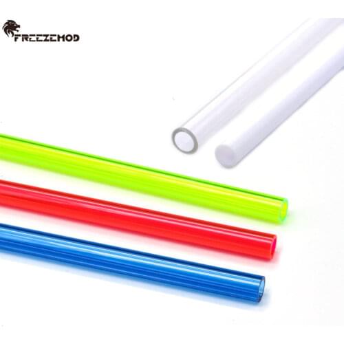 2pcs FREEZEMOD OD 14MM Water Cooling High Quality Hard Pipe 14 50cm PETG Tube 2MM Thinkness for MOD Multi Color 10*14mm PEHDCO