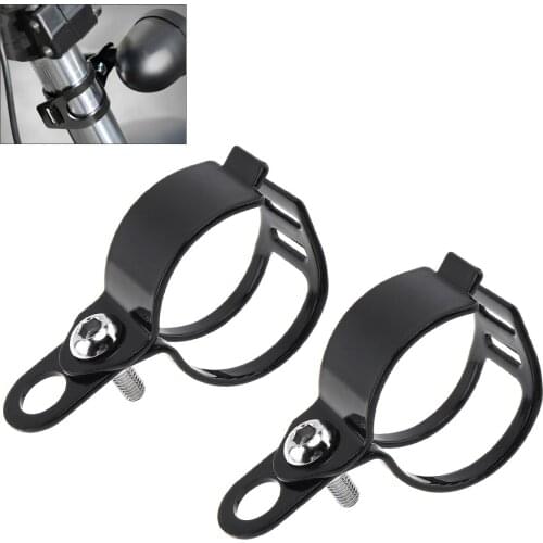 2 Pcs/lot 27 - 36 mm Motorcycle Mount Turn Signal Bracket Flasher Bracket Blinker Indicators Holder Fork Mount Clamp for ATV hot