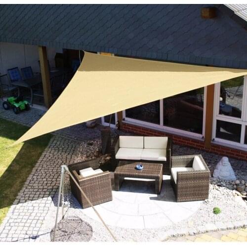 2020 New Waterproof Sun Shelter Sail Oxford Cloth Anti-UV Sunshade For Outdoor Camping Tent Courtyard Beach Awning Canopies
