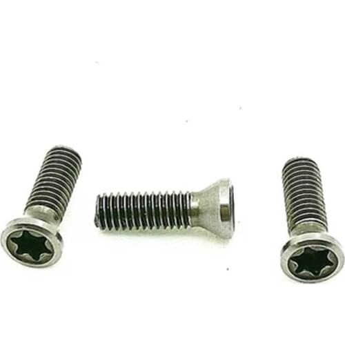 5Pcs M3.5 import 12.9 Grade CNC Cutter Arbor blade Plum blossom Torx T&TX Knife handle Screw 6mm-15mm L