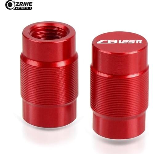 Aluminum Car Vehicle Wheel Tire For Honda CB125R Valve Stem Caps Dust Covers Auto Motorcycle Airtight Stem Bicycle Air Caps