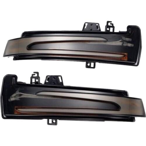 Car Rearview Mirror LED Dynamic Turn Signal Light Indicator Blinker for Mercedes-Benz A B S C E GLA GLK W176 W246 W204