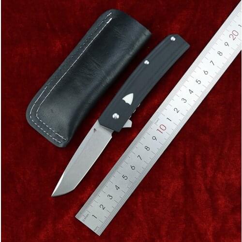 LEMIFSHE Flipper 601 G10 handle Mark 20cv Blade ball bearing folding Pocket Survival EDC Tool kitchen camping outdoor knife