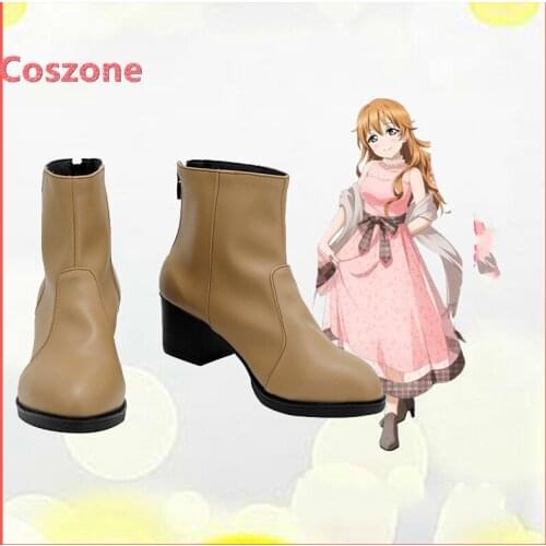 Love Live! Nijigasaki High School Idol Club Konoe Kanata Cosplay Shoes Boots Halloween Costume Accessories