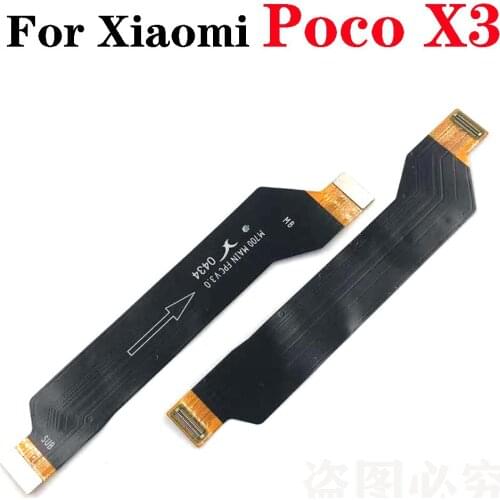 For Xiaomi Redmi Poco X3 Main Board Motherboard Connector LCD Flex Cable