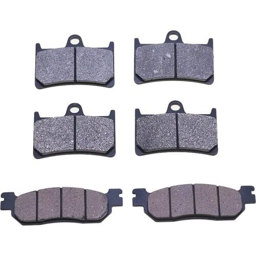 Motorcycle Front & Rear Brake Pads For Yamaha YZFR1 YZF 1000 R1 2002-2003 YZF-R1 YZF-R6 YZFR6 YZF 600 R6 1999 2000 2001 2002