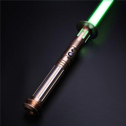 RGB Smooth Swing Lightsaber Dueling Hilt With Removable Blade 10 Soundfonts 12 Colors Changing Toys for Children Adults Cosplay