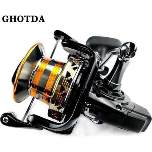 Long Shot Fishing spinning reel 13BB 9000 10000 12000 30KG Max Drag seawater/freshwater metal Spool