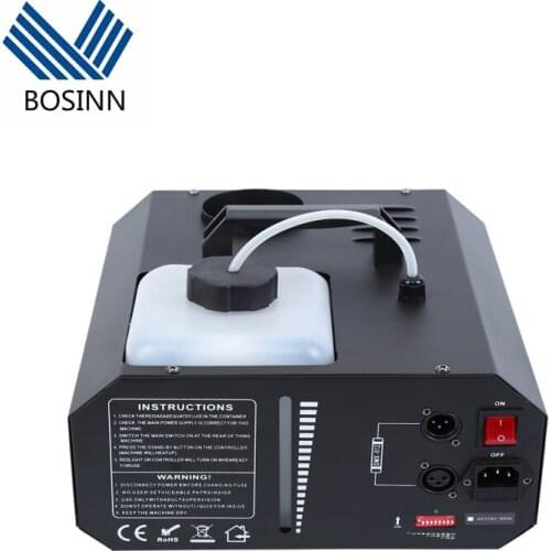 Stage DJ equipment 2000w Fog Machine haze Low Lying Dry Ice Smoke Machine Party Wedding Dance Floor Lighting Show Props