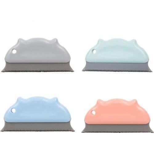 Pet Cat Dog Hair Adhesion Brush Comb Tool Convenient Cleaning Puppy Kitten Fur Brush Base Home Furniture Sofa Clothes