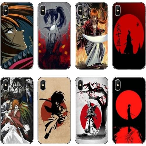 For Xiaomi Redmi 9T 9C 9A 7 7A K20 6 6A S2 Redmi Note 9S 9T 9 8 8T 7 6 5A Pro Rurouni Kenshin Silicone Phone Case