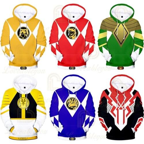 Cosplay Printed Sweatshirts Autumn Hoodies Long Sleeve Pullovers Harajuku Casual Hooded Tops Kids Male Female