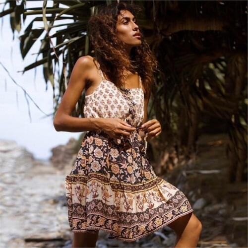 TEELYNN Sleeveless Summer Dresses