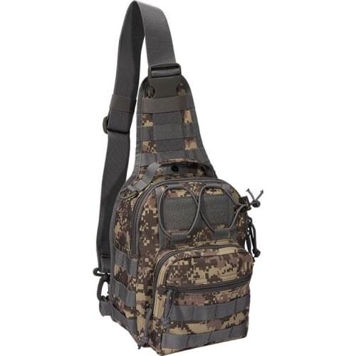 Military Enthusiasts Camouflage Multi-function Shoulder Hang Thoracic Inclined Small Chest Package Bag Walking Outdoors Tactics