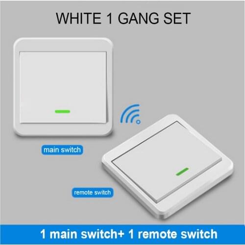 1 Pc Paste 433MHz Universal Wireless Remote Control 86 Wall Panel RF Transmitter With 1 2 3 Buttons Room Lighting/Bulb Switch
