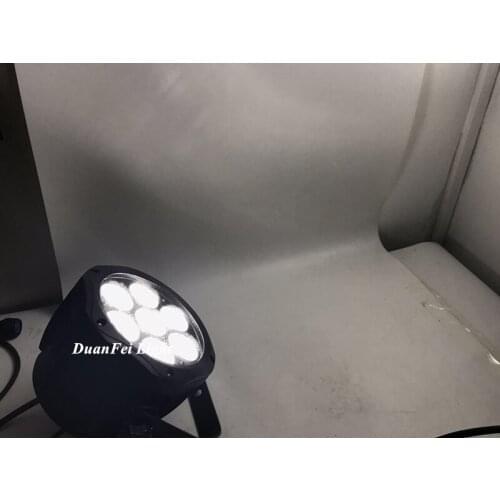 12pieces/lot Powercon Mini rgbwauv par 7x18w 6in1 led par can rgbwa uv stage dj par rgbwa uv led 18w