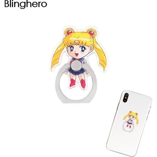 BH1448 Anime Girl Mobile Phone Holder Universal Phone Ring Holder Phone Stand Finger Ring Holder Tables for Phone