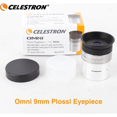 Celestron OMNI 9mm PLOSSL Eyepiece Optical 4-Element 1.25inch Spotting Scopes Telescope Eyepiece Lens