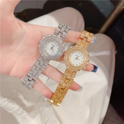 Silver Womens Watch Casual Dress Ladies Watch Fashion Waterproof Alloy Quartz Wrist Watches For Women Valentines Gift A101