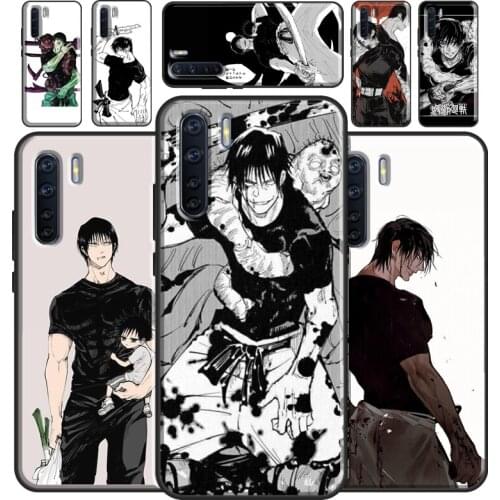 Toji Fushiguro Jujutsu Kaisen Case For OPPO Reno2 Z Find X3 Pro A3S A5S A15 A52 A72 A83 A91 A93 A5 A9 A31 A53 2020 Cover