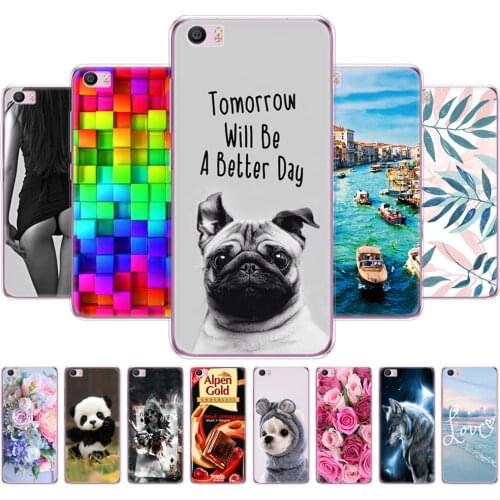 For Xiaomi Mi5s Mi 5s M5s Case Painted Silicon Soft TPU Back Phone Case Cover For Xiaomi mi5s mi 5s m5 s Protective Coque Bumper