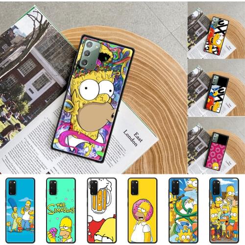 Tpu Case For Samsung Galaxy S21 S20 FE S10 Plus + Note 20 Ultra 5G 10 9 Black Soft Phone Coque S9 S8 S10e Simm Fashion Psons