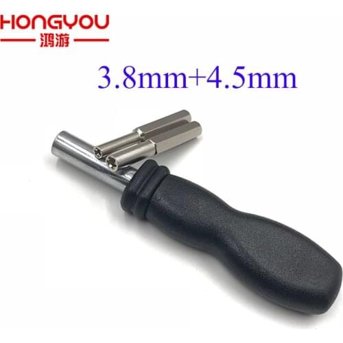 For NGC 3.8mm 4.5mm Security Screwdriver Bit Set For NES SNES N64 Game Boy Wii