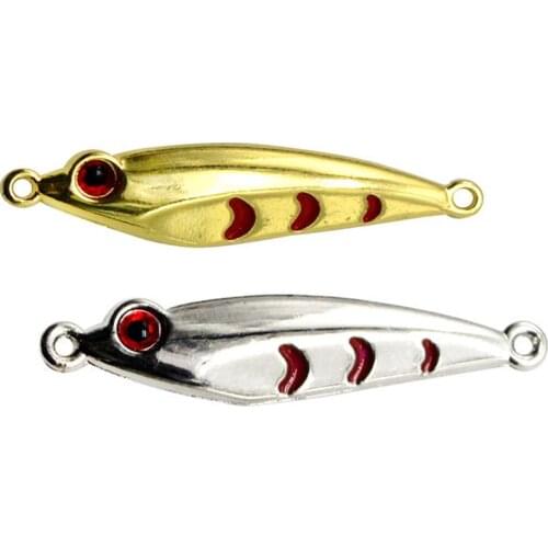 Mini Metal Shrimp Shape Bait Spoon Lure 2.5g 4.5g Fishing Lures Spinner Jig Wobbler Freshwater Saltwater Pike Fishing Tackle