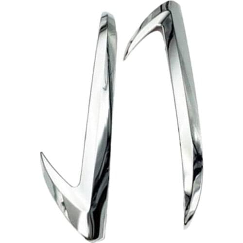 ABS Rear View Mirror Kicks Sticker Cover Garnish Trim Frame Car Styling Accessory for Toyota Prius 50 Series 2016-2019