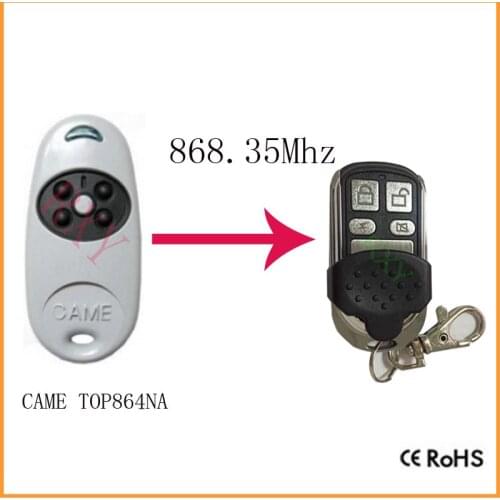 CAME TOP864NA remote control 868.35MHz for gate garage door CAME TOP864NA 868mhz remote control