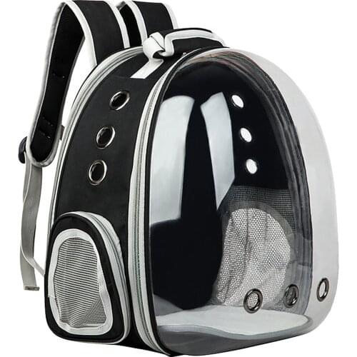 Outdoor Travel Backpack Transparent Space Cat Carriers Pet Bubble Backpack Ventilate Transparent Space Capsule for Travel
