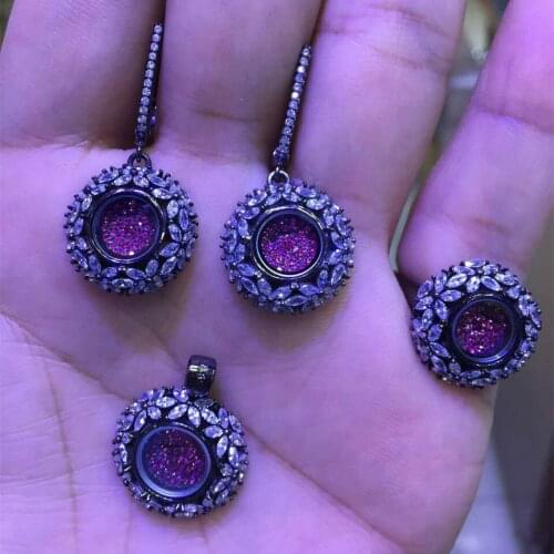 Cp61 Luxury Designer Fashion 925 Sterling Silver Jewelry zirconia star shape cv