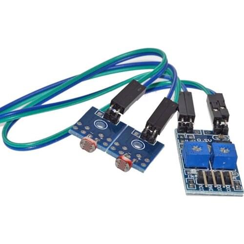 Blue 3.3-5V Photosensitive resistance sensor